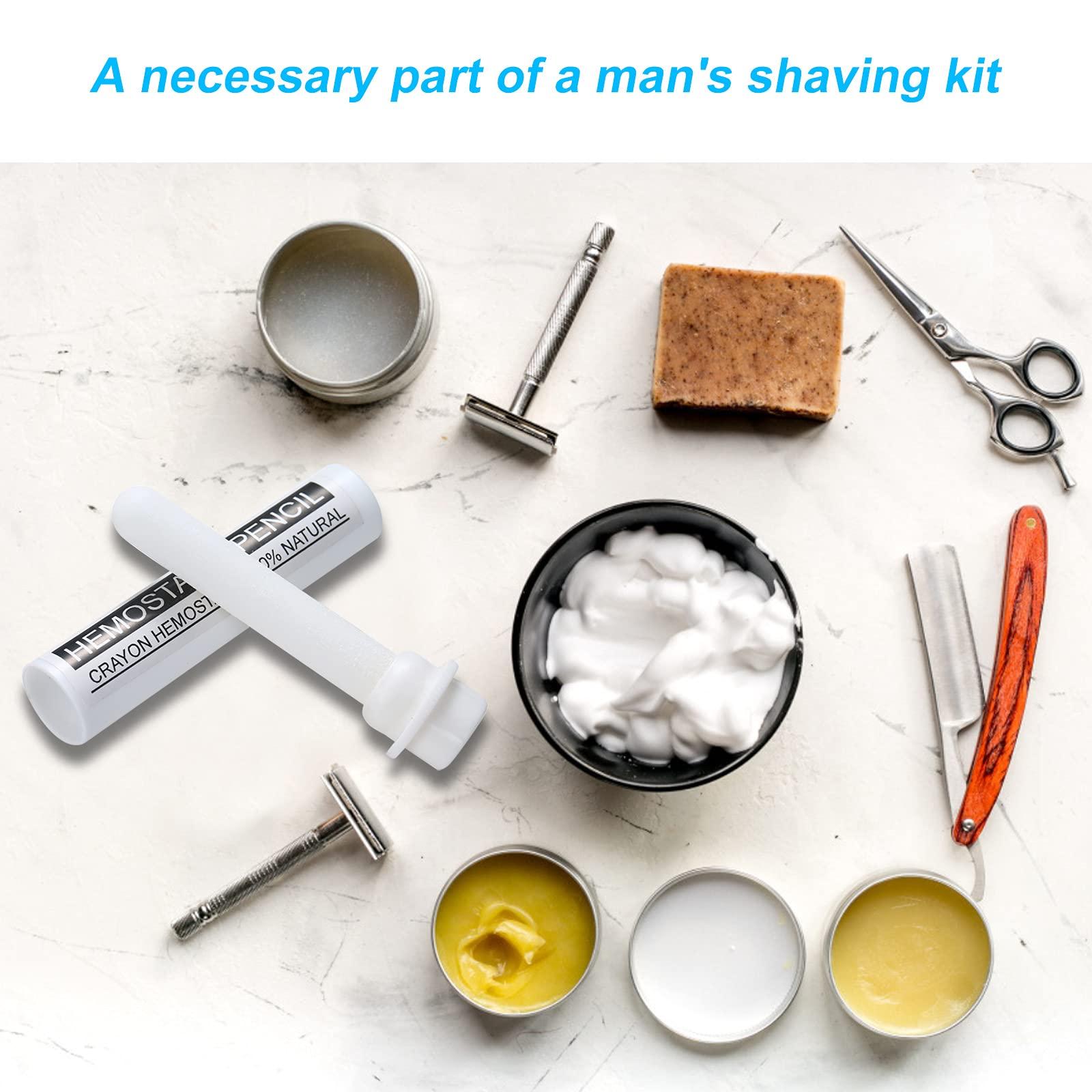 Layfoo Pen Type Styptic Pencils Bloodstone Stops Bleeding Stick Infection Men\'s Tool (White) -Layfoo