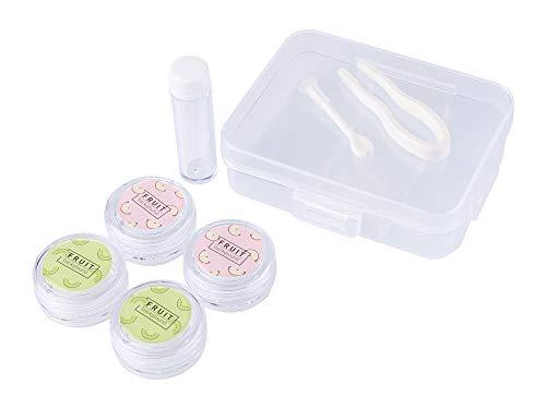 Okayji Okayji Transparent Contact Lenses Case Lens Keeper Holder Storage Box Container for Home and Travel Kit, 1- Set
