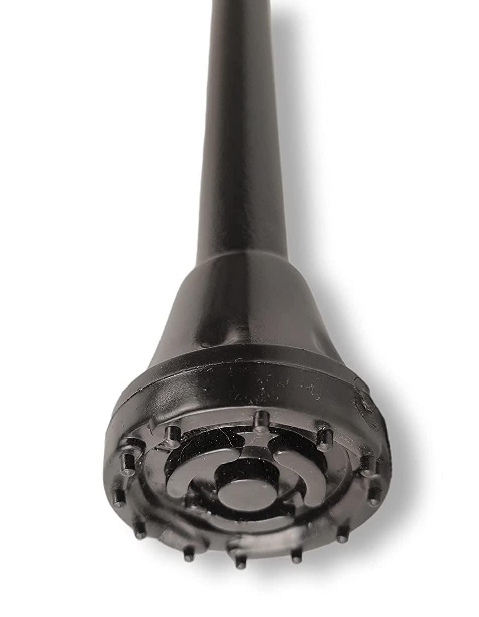 Dr. TORSO Dr. TORSO Height Adjustable Steel Crutch for Men/Women/Old Age People Patient Premium Walking Stick/Crutch (Black)