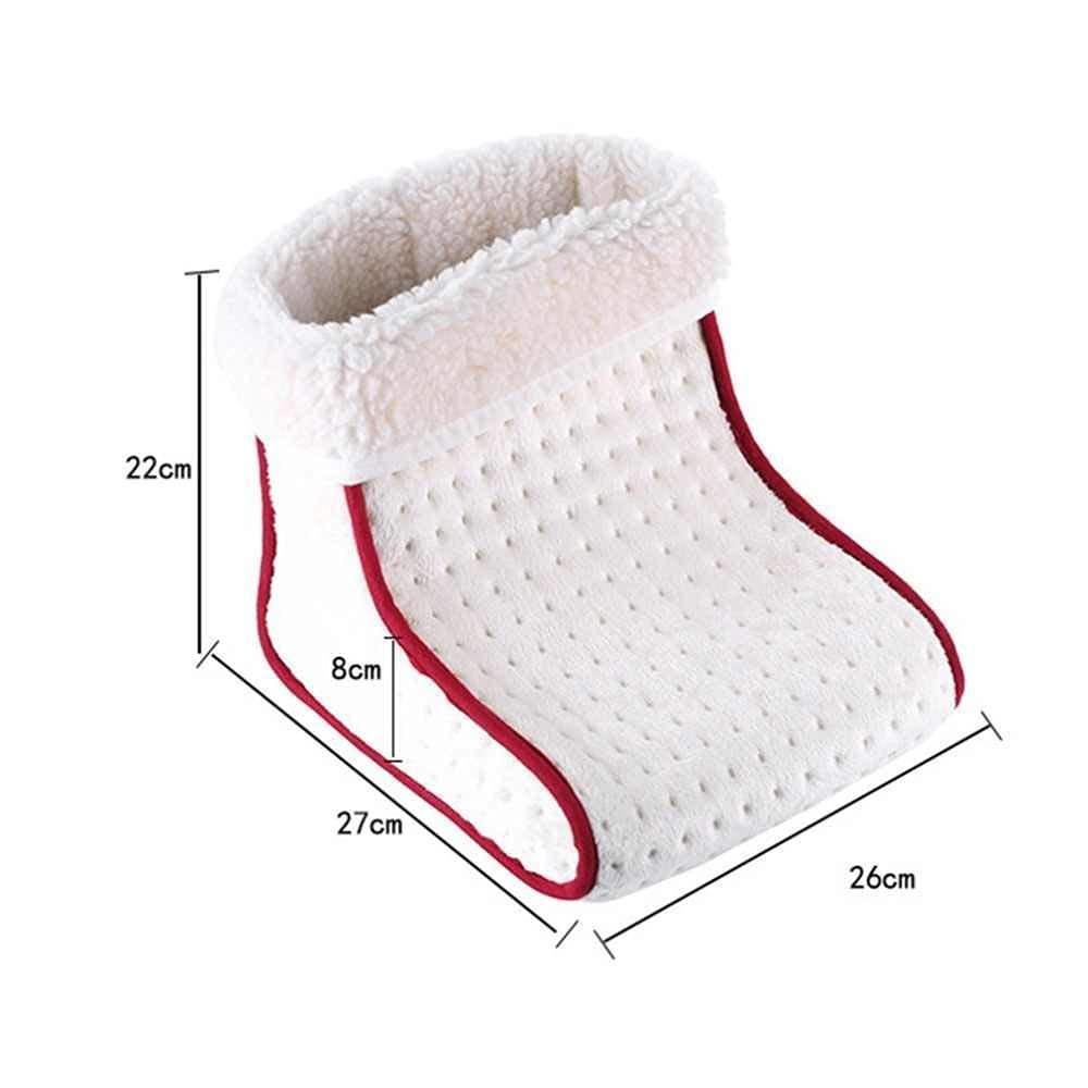 VBM VBM Foot Warmer Electric Feet Heater Warmer with Adjustable Temperature 5 Heat Setting and Auto Shut Off Washable Detachable Inner Fleece Lining with Handheld Controller
