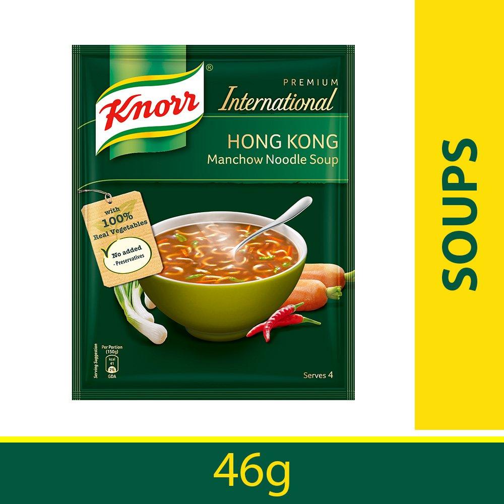 Knorr Knorr Chinese Manchow Noodles Soup, 46g (Pack of 2)
