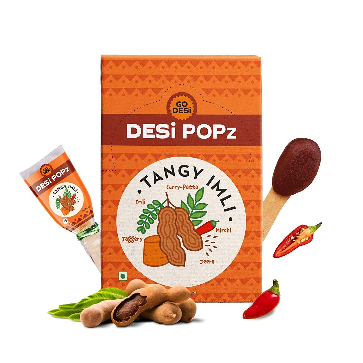 GO DESi GO DESi POPz Candy Combo - Imli Pop (50 Pieces + 100 Pieces)