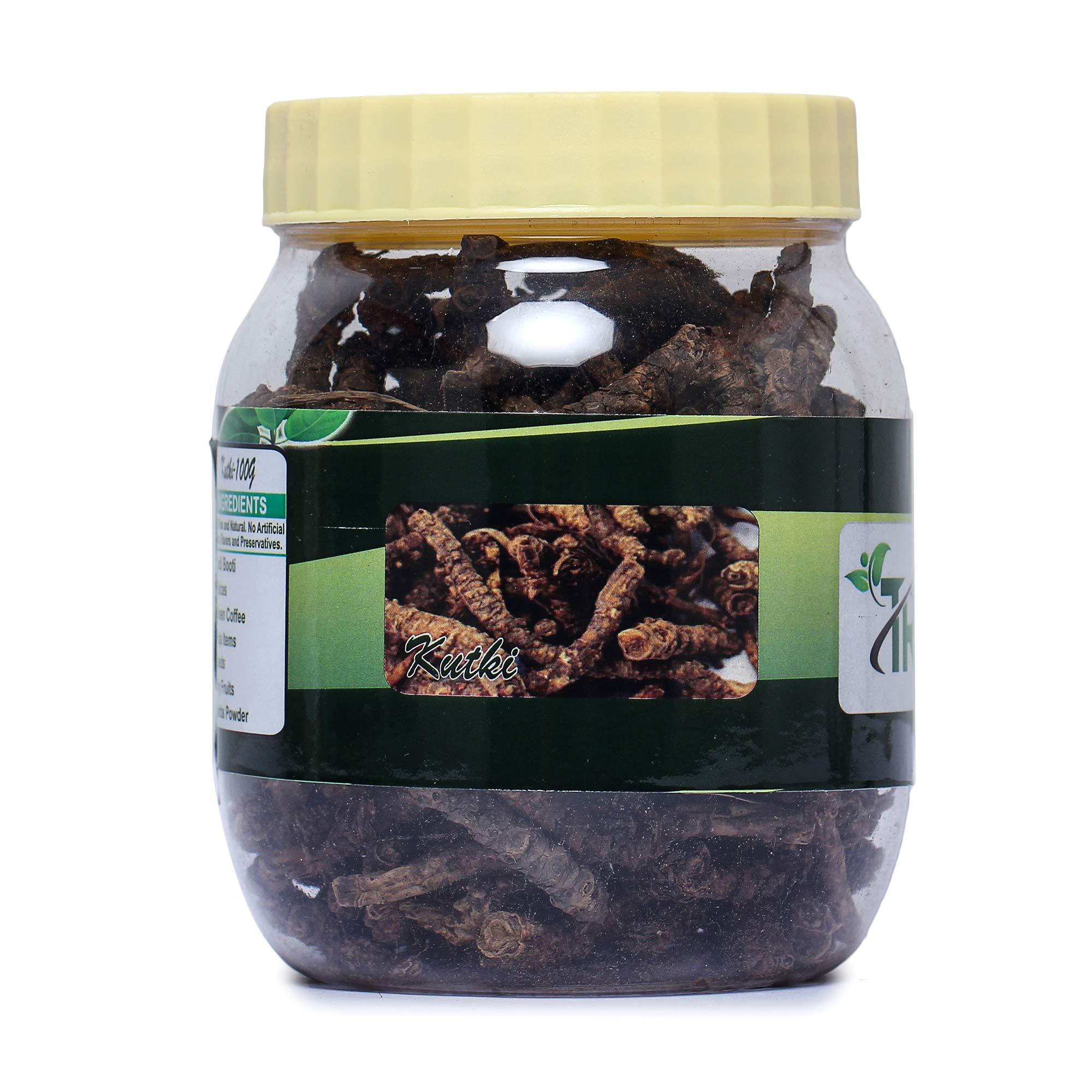 TRH TRH Ayurveda Original Kutki - Katuki - Picrorhiza Kurroa - Kutki Picrorhiza Kurroa Hellabore (200gm)