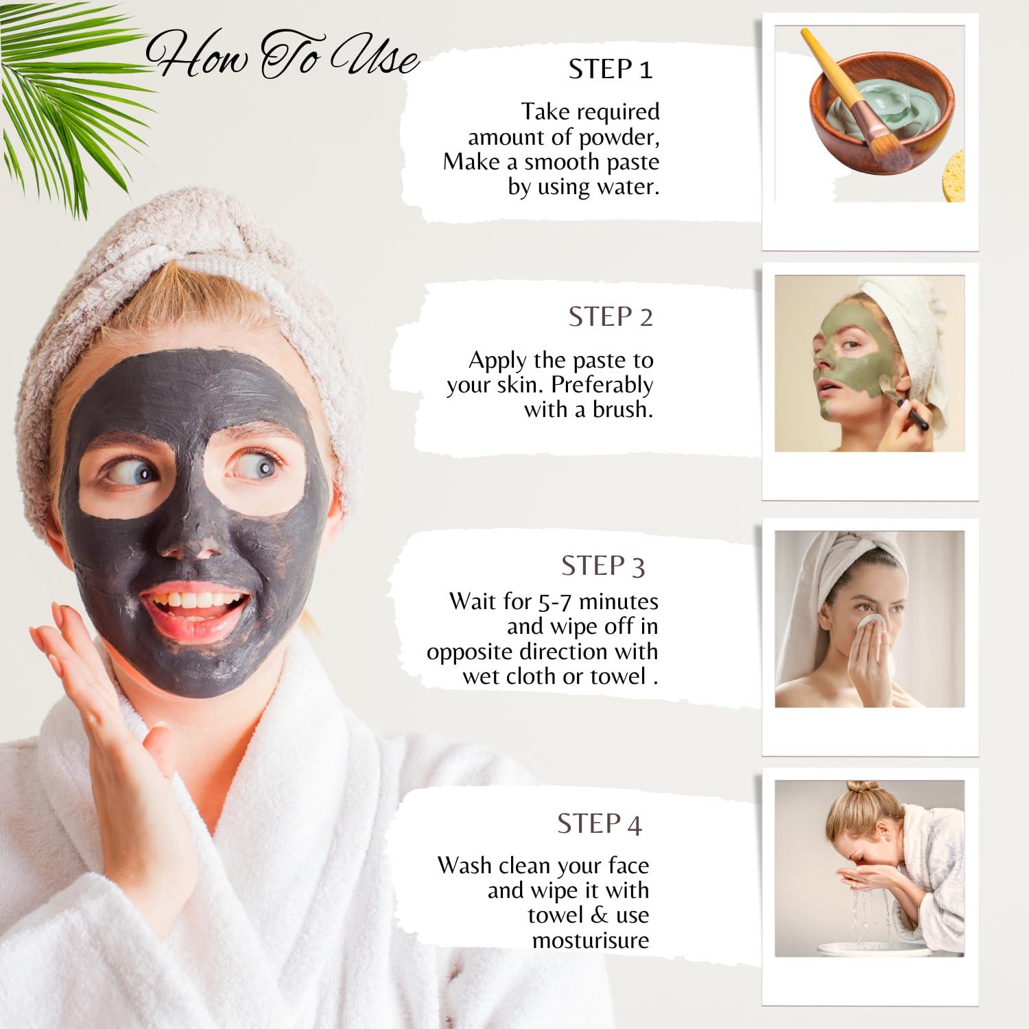 The Ayurveda Rituals The Ayurveda Rituals- Turmeric Hair Removal Wax Powder - 5 Minutes Painless Natural Herbal Facial Hair Removal Wax Powder For Women | Organic Waxing Hair Remover Powder, No chemicals - No Irritation, No Skin rashes for Women & Girls - 100g