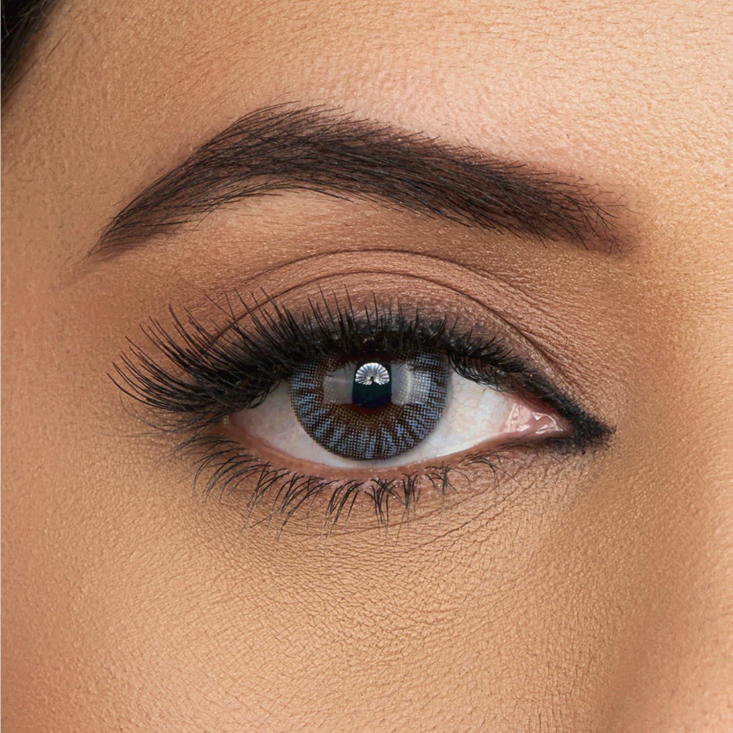 AQUALENS CONTACT LENSES Aquacolor Spicy Grey Candy Pack Zero Power Colored Lenses (2 Lens/Box)