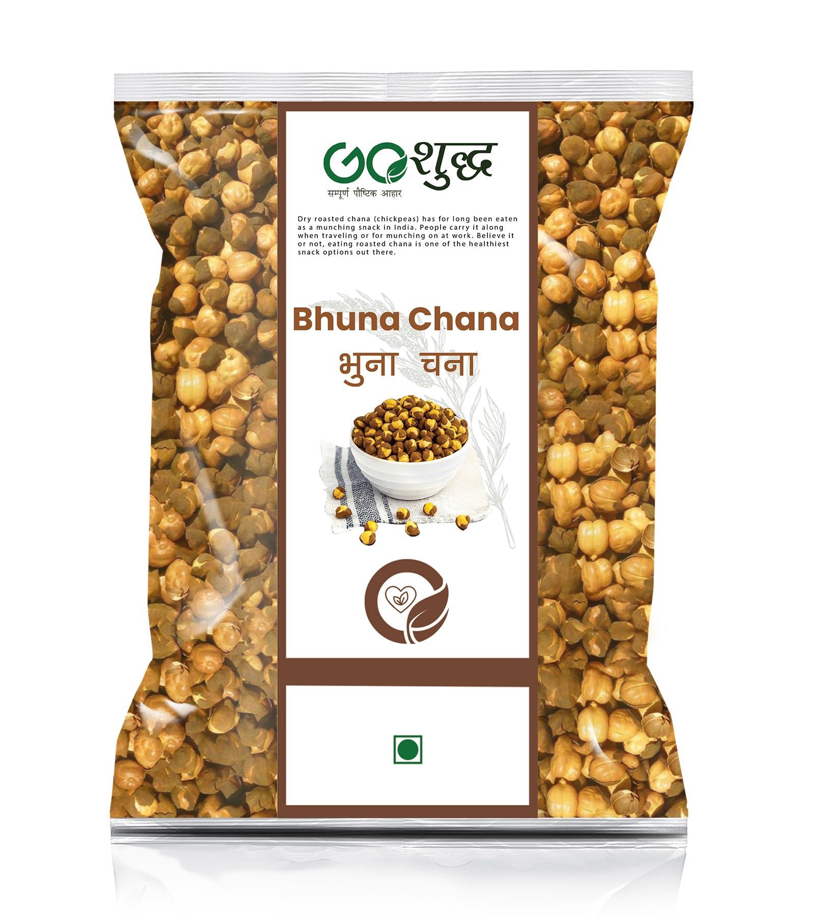 Goshudh-FREEDOM FROM ADULTERATION Goshudh Bhuna Chana (Roasted Chana)- 1Kg Pack