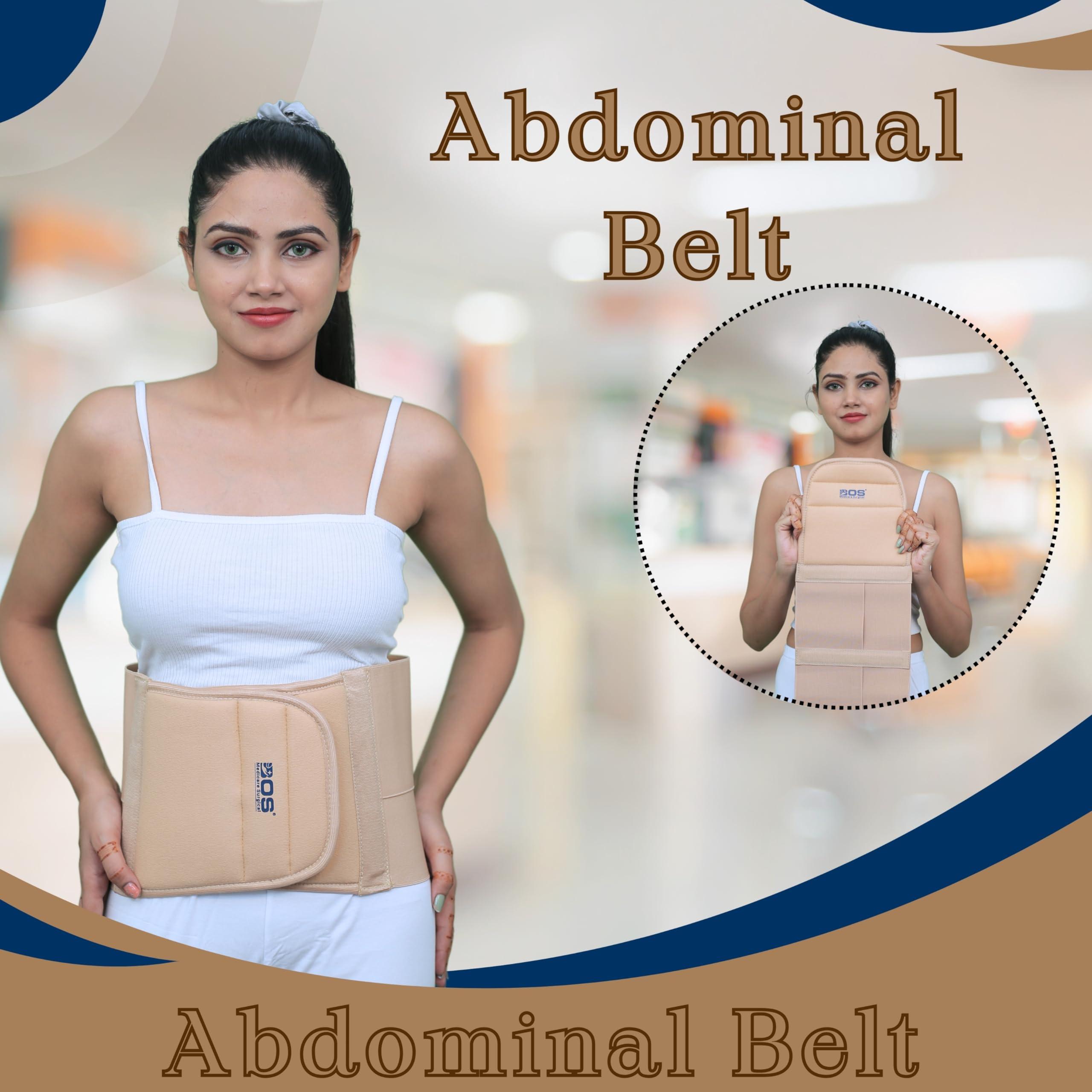 BOS MEDICARE SURGICAL BOS MEDICARE SURGICAL Abdominal Belt useful for Tummy reduction after pregnancy and post operative care provide compression and support to abdominal area (Large)