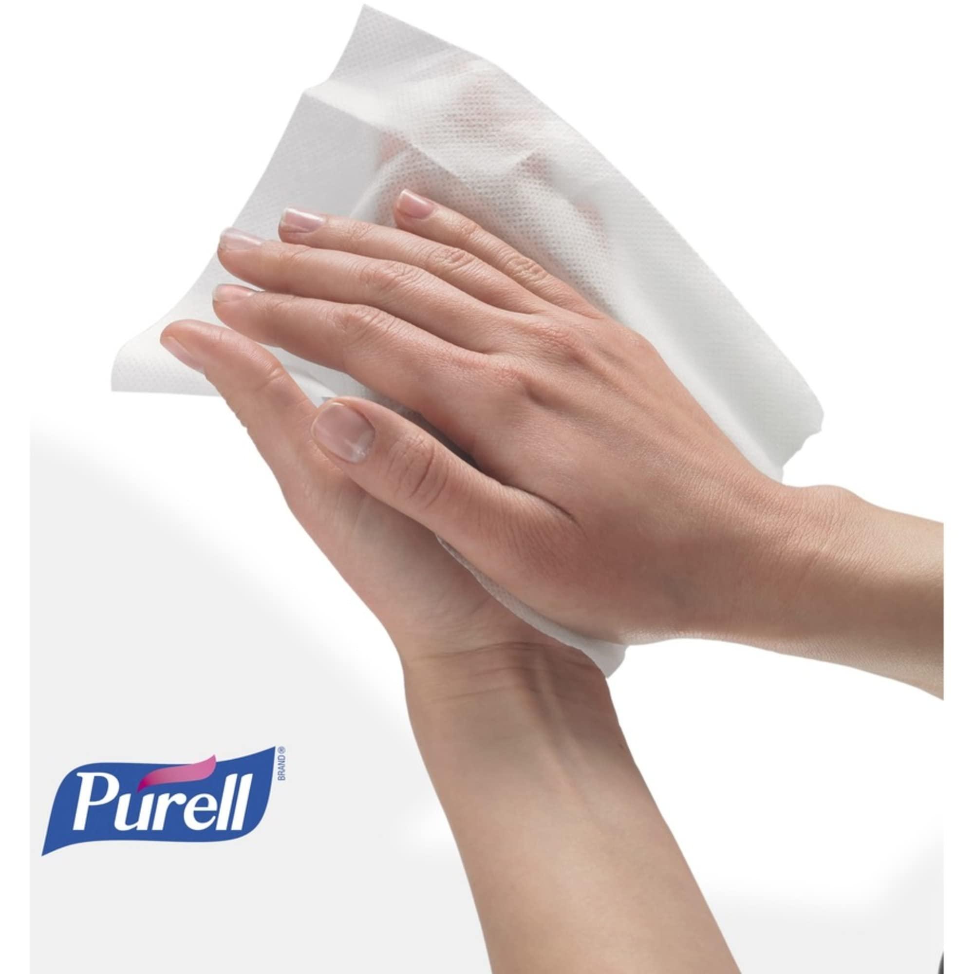 Purell Premoistened Sanitizing Hand Wipes, Towelettes Individually Wrapped, 100/box (Set of 11) by Gojo
