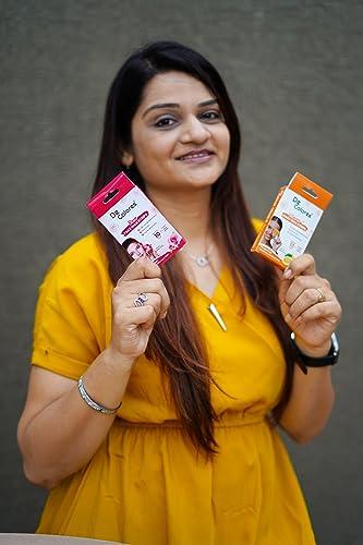 DE COLORES \"DE COLORES Facial Wax Strips for Women - 2x10 Strips - Upper Lips, Chin, Fingers & Toes\"