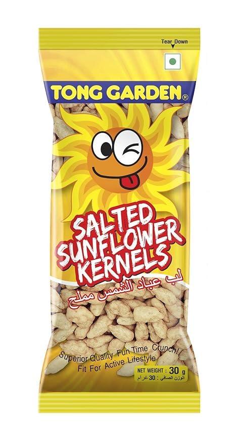Tong Garden Tong Garden Salted Whole Sunflower Seed 30G (Pack Of 12)