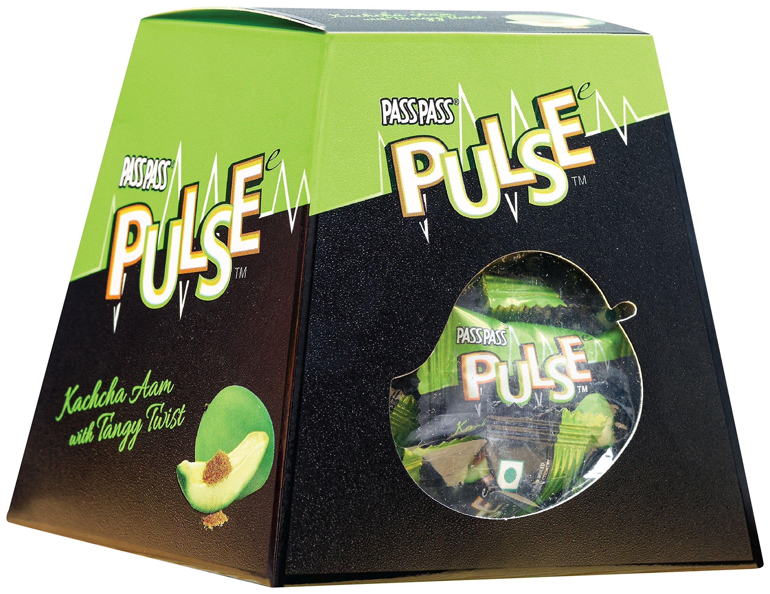 Pass Pass Pass Pass Pulse Candy Pyramid Pack, Kachcha Aam, 200g