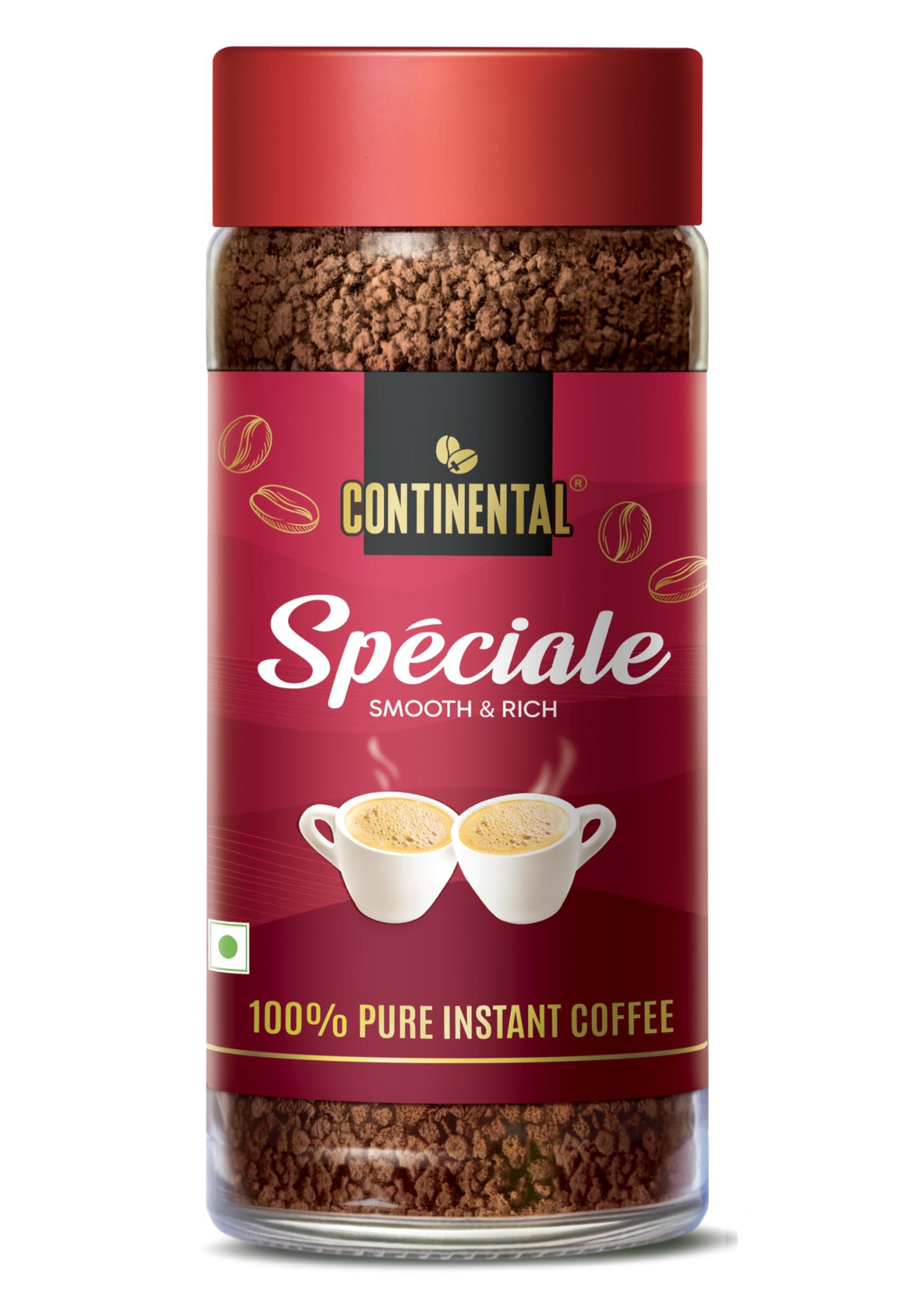 Continental Coffee CONTINENTAL SPECIALE Coffee Granules 200gm Jar | 100% Pure Instant Coffee Powder