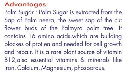 Ancient Pure Ancient Pure Palm Sugar Candy /Panakarkandu 400Gm