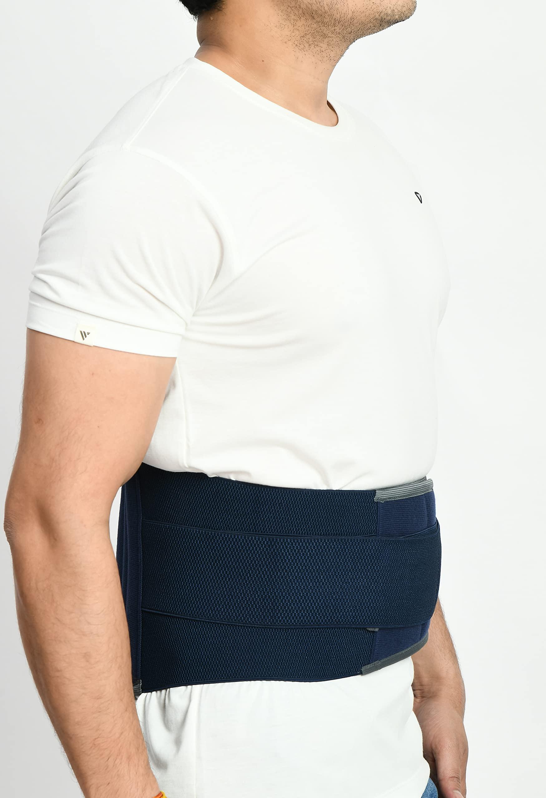 PRO Healthcare PRO Healthcare Lumbo Sacral Belt (L.S.Belt) Lower Back Support, Back Pain, Back Injury, Back Relief (Blue)