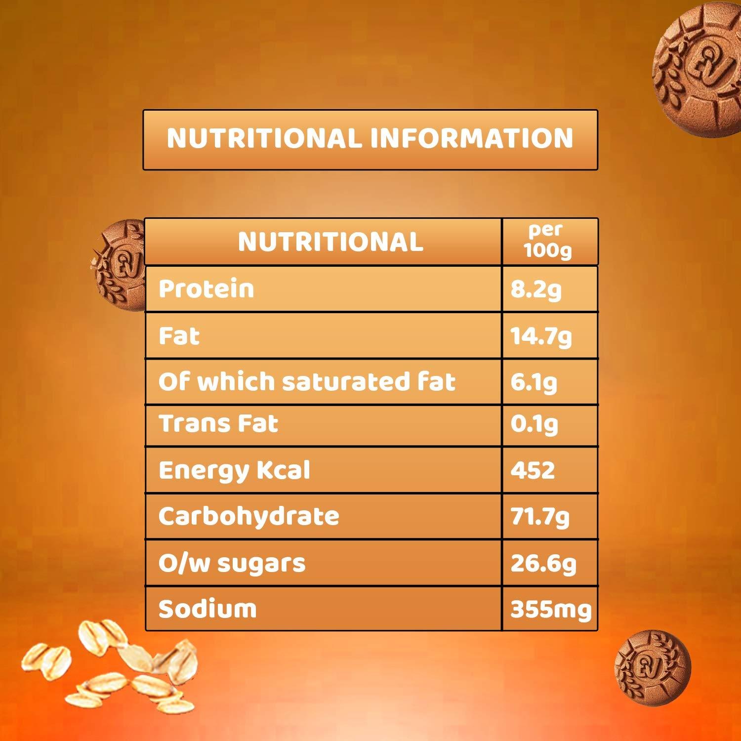 Cadbury Bournvita Biscuits Cadbury Bournvita Biscuits Crunchy 100 g (Count of 4)