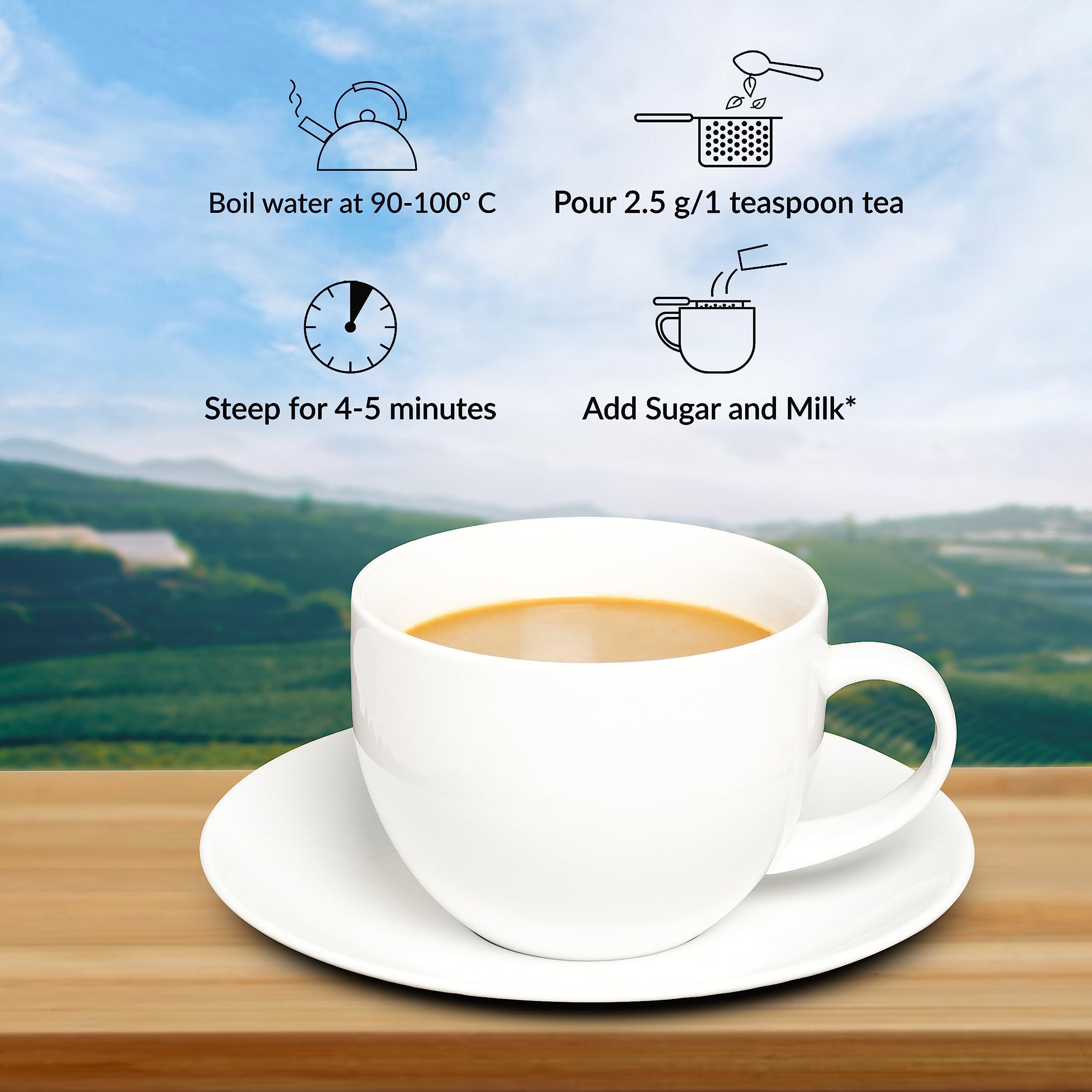 DOKO THE FRESH BASKET DOKO THE FRESH BASKET Doko Classic Kadak Chai Strong Black Tea Granules(900 Gm) Rich In Aroma With Finest Taste 100% Tea Ingredients Blended With Assam Tea Darjeeling&Dooars,Freshness Of Garden