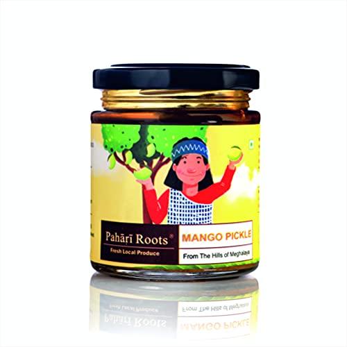 Pahari Roots Pahari Roots Mango Pickle from Meghalaya | 400Gm (2 Bottles of 200G Each)