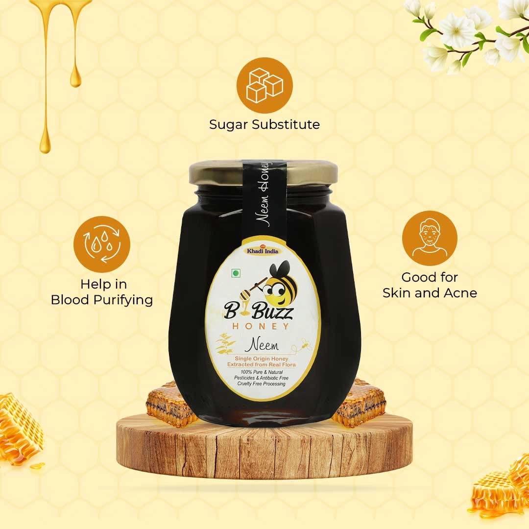 Vediko Origins Vediko Organic Farm Fresh Raw Jamun Honey (700GM) 100% Pure & Natural Unprocessed Single Origin Original Honey from Jamun Farms | Rich in Antioxidants | Chemical Free, No Sugar, No Adulteration