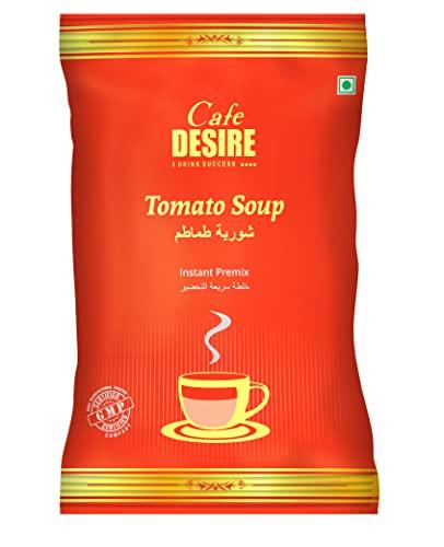Cafe DESIRE I DRINK SUCCESS Cafe DESIRE I DRINK SUCCESS Instant Tomato Soup Premix for Vending Machine ( 500g ) | Rich Taste as Home-Made | Makes 40 Cups