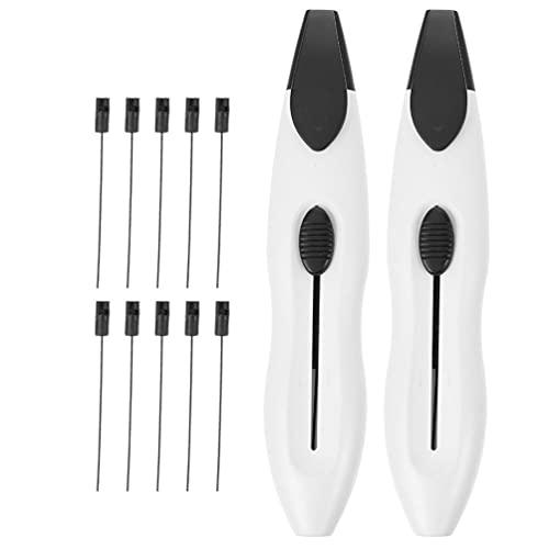 FOMIYES FOMIYES 4 Sets Diabetes Screening Monofilaments Diabetes Screening Pin Test Nerve Skin Monofilaments Pen Diabetic Foot Tool for Diabete Testing 10G