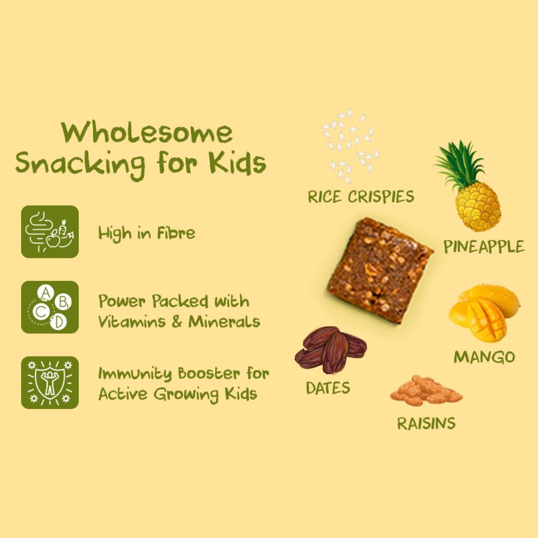 SNACK-A-DOODLE SNACK-A-DOODLE Banana Choco Chip Bites, Mango Pineapple & Strawberry Apple Bites I Healthy Snacks For Kids I 100% Natural I Perfect Snack for Tiifin I Travel Friendly I 150 grams