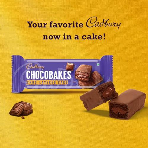 Cadbury Cadbury Chocobakes ChocLayered Cakes, 228 g (Pack of 2)