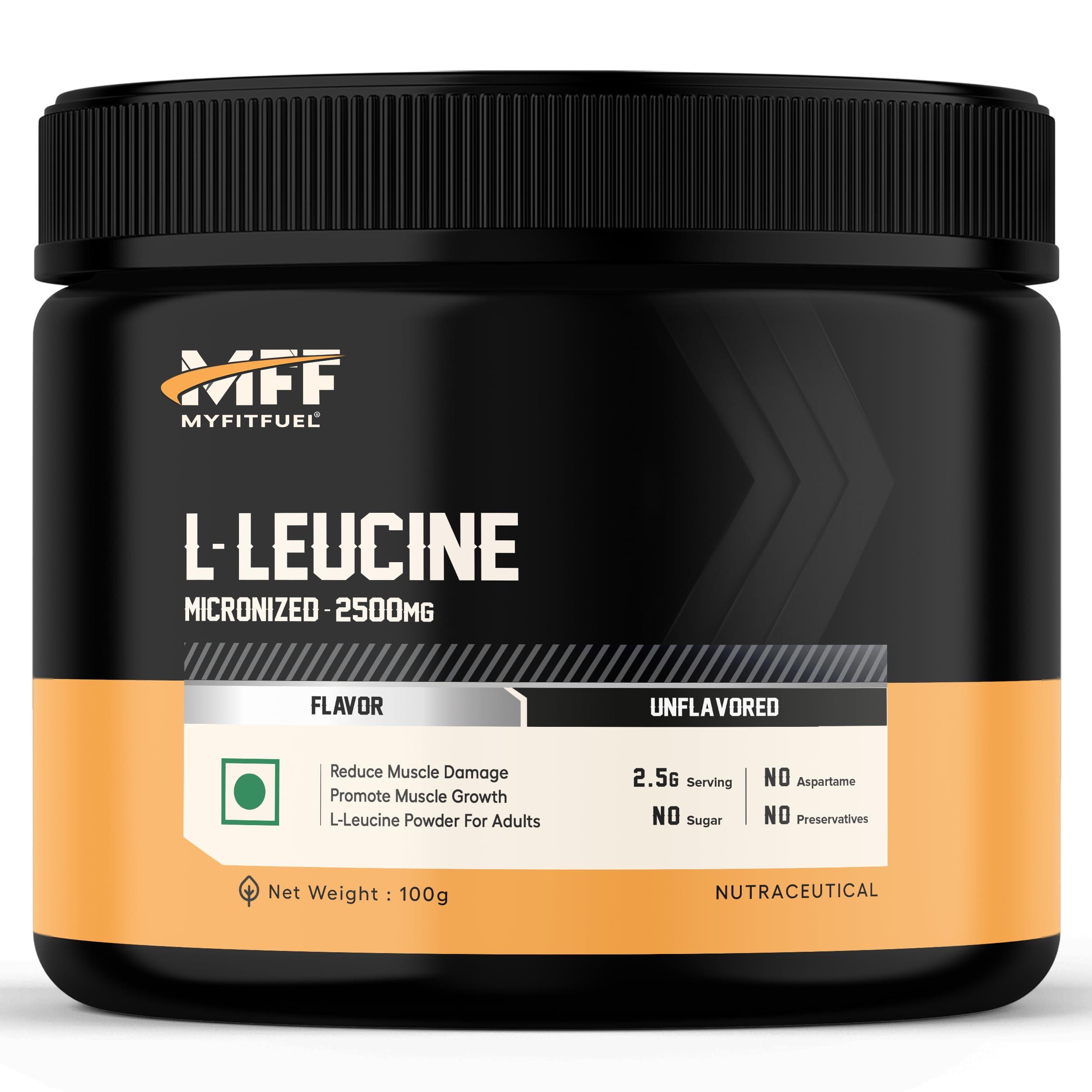 MyFitFuel MyFitFuel L-Leucine (.22 lbs) 100 gm (Unflavored)