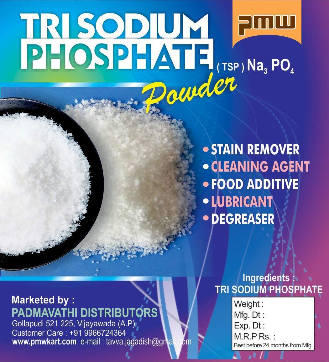 pmw Pmw - TSP - Jar Pack - Trisodium Phosphate - Na3PO4 - For Cleaning & Washing Powder Preparation - 250 G