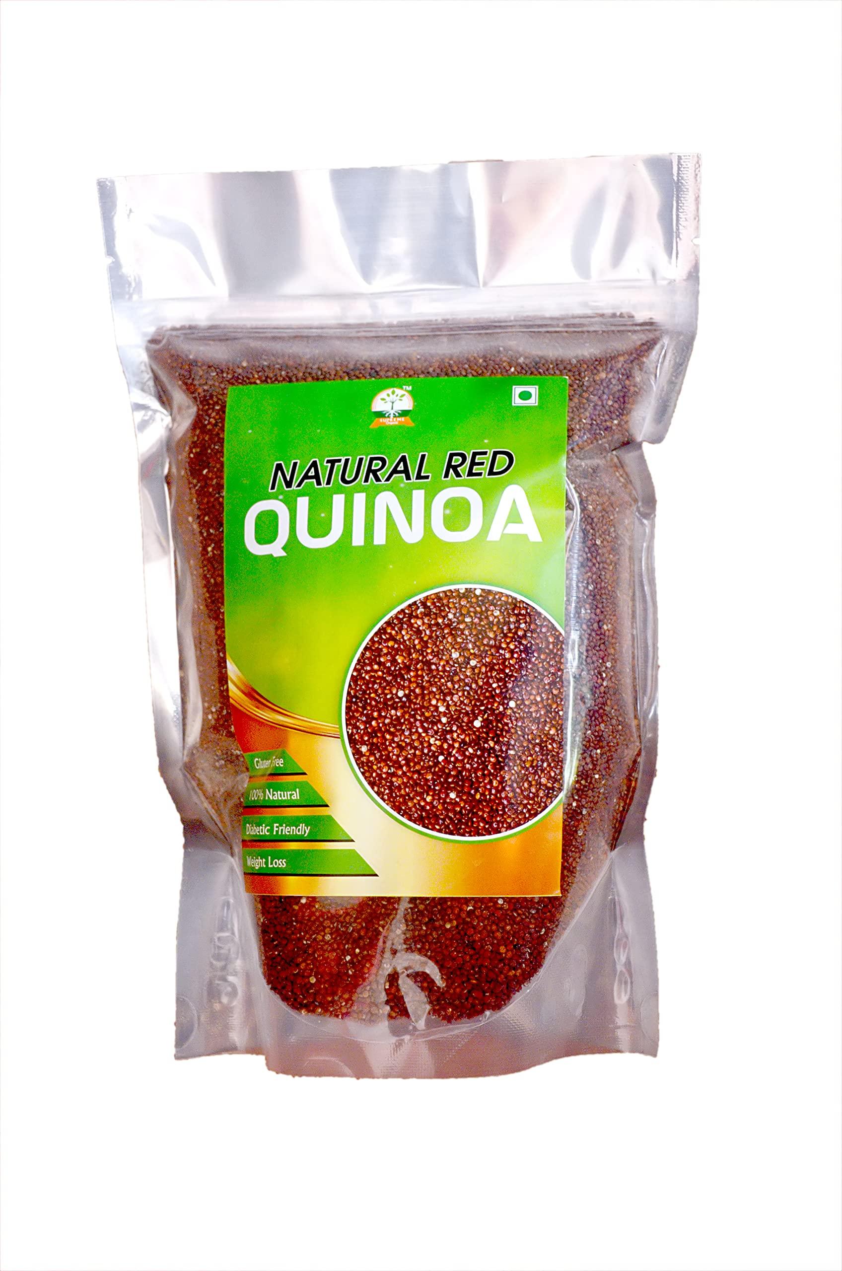 Supreme Organic Supreme Organic Red Quinoa Seeds 5kg (1 kg of 5 units) pack of 1