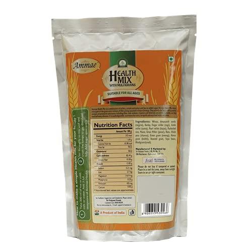 Ammae Ammae Health Mix, Instant Porridge Mix with Multigrain, 400g, Value Pack of 2, No Preservatives or Chemicals, No Added Sugar