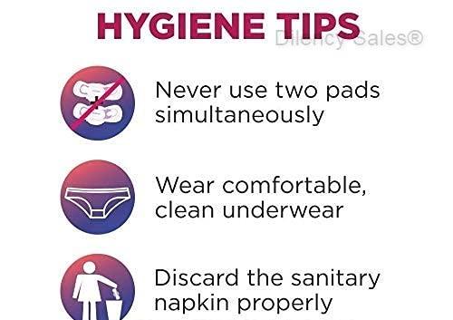 Dilency Sales Dilency Sales Sanitary Pads For Women/Girls (XXL) (Pack Of 40 Pads + 10 Panty-Liner) (PACK OF 4)