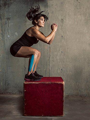 StrengthTape StrengthTape Kinesiology Tape, K Tape Taping Kit, Premium Sports Tape Provides Support and Stability to The Target Area, Back & Neck, Blue, StrengthTape Kinesiology Taping Kit