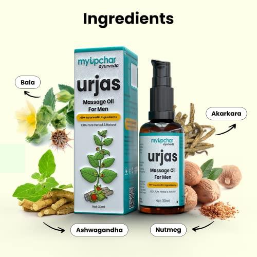myUpchar ayurveda myUpchar Ayurveda Urjas Massage Oil | Pack of 2 | 30ml each
