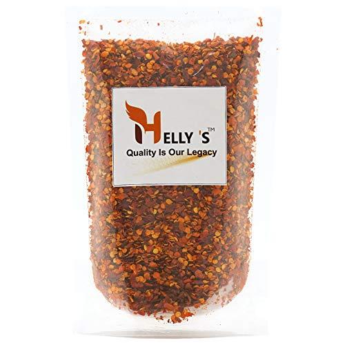 Helly's Helly\'s Red Chilli Flakes Seasoning for Pizza | 400 gm - Zip Lock Pack