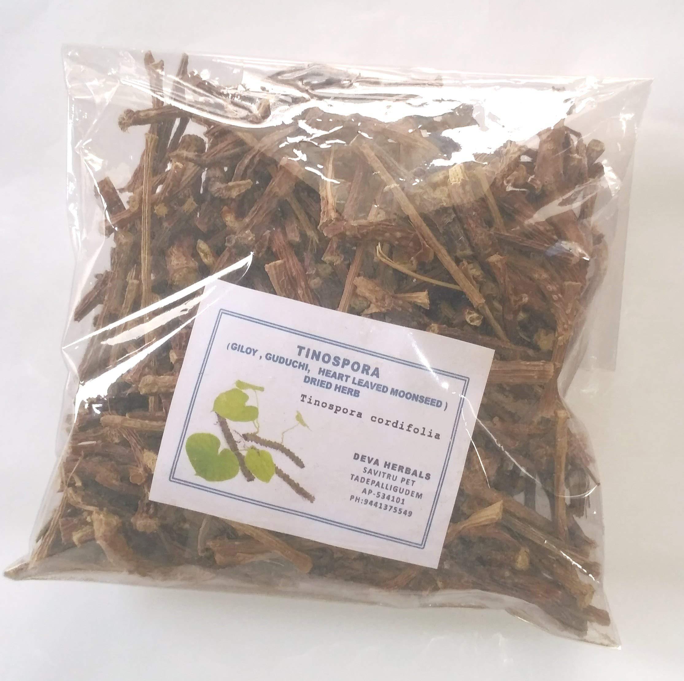 Generic Giloy-Guduchi, Tinospora cordifolia- Heart leaved moonseed Dried Herb (1800 grams)