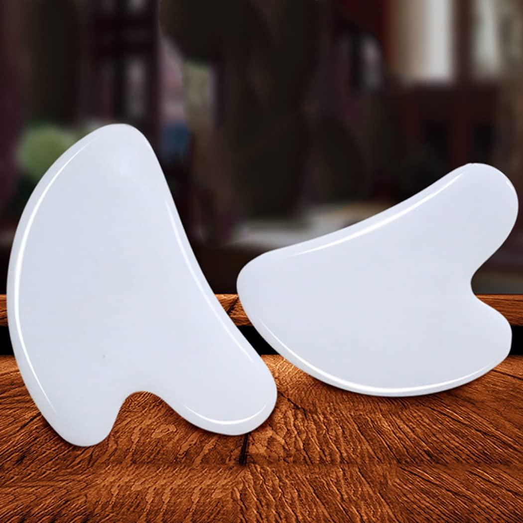 Anjetan Anjetan Gua Sha Facial Tool Crystal Professional Small Household Heart Shape Scraping Massage Tool Gua Sha Massager Treatment Comfortable Tool