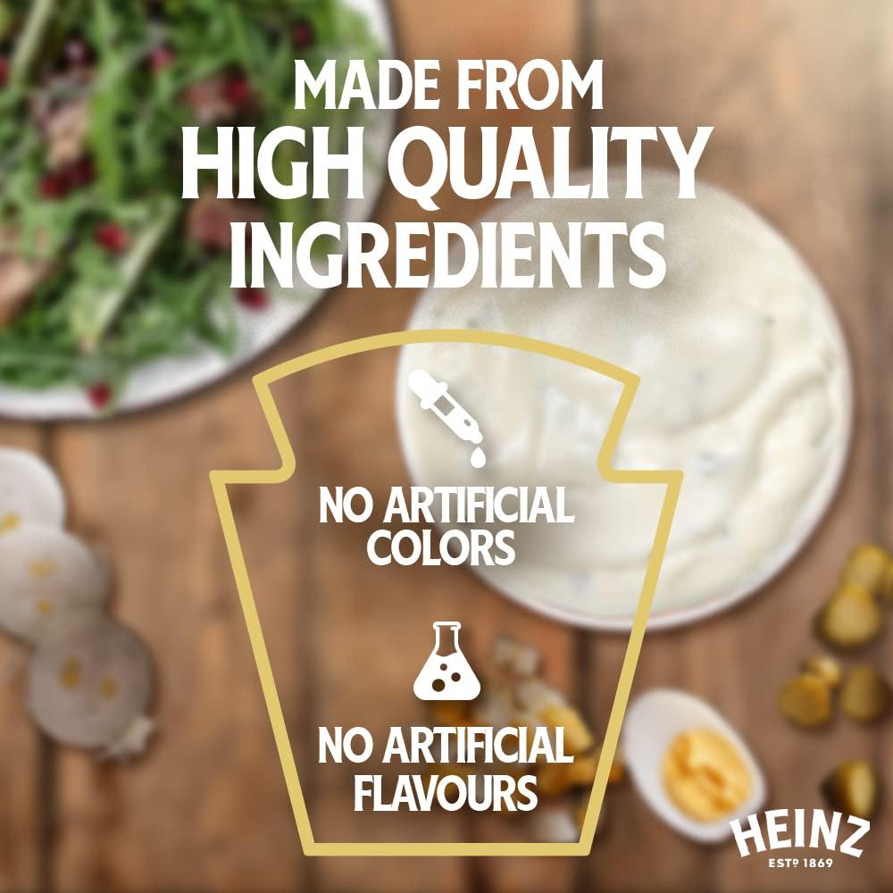 HEINZ Heinz Ranch Salad Dressing Top Down Squeezy Bottle Mayonnaise, 400g
