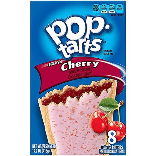 Pop Tarts Pop Tarts Frosted Cherry Pack of 2 Pouch, 2 x 416 g