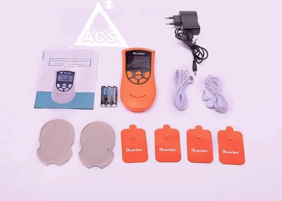 SBM MART SBM MART Blueidea Digital Voice Therapy Machine Relax You From Stress And Tiredness,Full-Body Massager