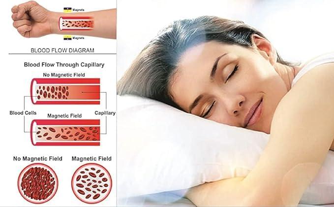 Generic HD Enterprise Bio Magnetic Therapy Energy Health Bracelet and Magnetic Water Bottle Cover | Water Energy Pad Combo For Men & Women