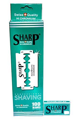 Durablade 100 Sharp Hi Chromium Double Edge Razor Blades