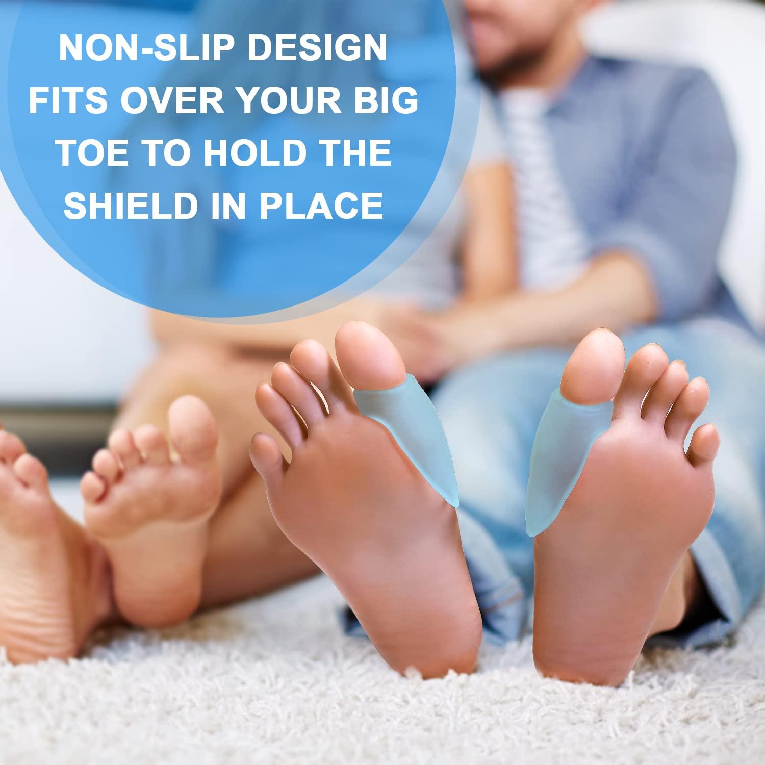 Promifun Promifun Bunion Cushions and Protectors, 12 Pieces of Bunion Pads and Cushions, Bunion Corrector for Big Toe, Relieve Foot Pain from Friction, Rubbing and Pressure