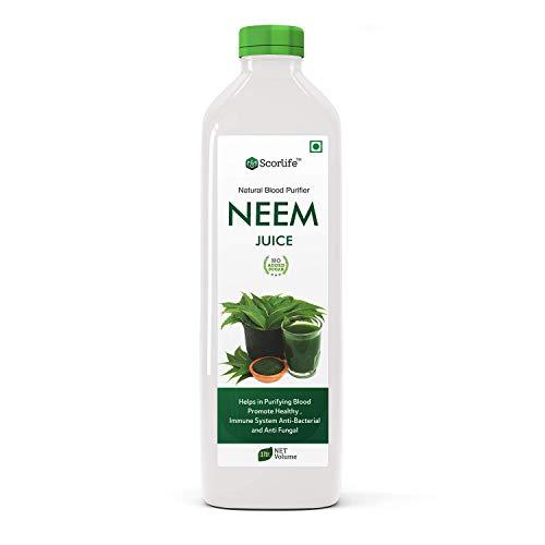 SCORLIFE MARKETING Scorlife Neem Juice 1000ml. [Pack of 4]