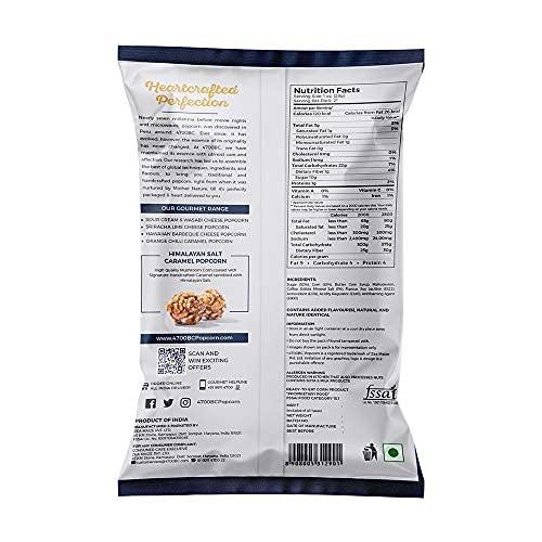 4700BC 4700BC Himalayan Salt Caramel Popcorn, Pouch, 60g (Pack of 4)