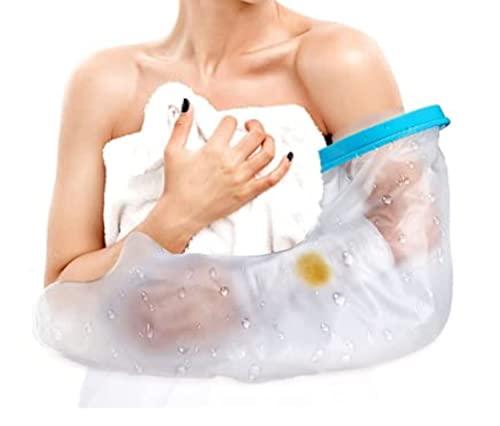 2activelife 2activelife-Waterproof Arm Cast Cover for Shower Adult,Soft Comfortable Watertight Seal to Keep Wounds Dry,Bath,Bandage Protector Cover Perfectly Broken Hand,Wrist,Finger,Elbow with No Mark on Skin Reusable Reusable Cast Protector for Adults to Keep