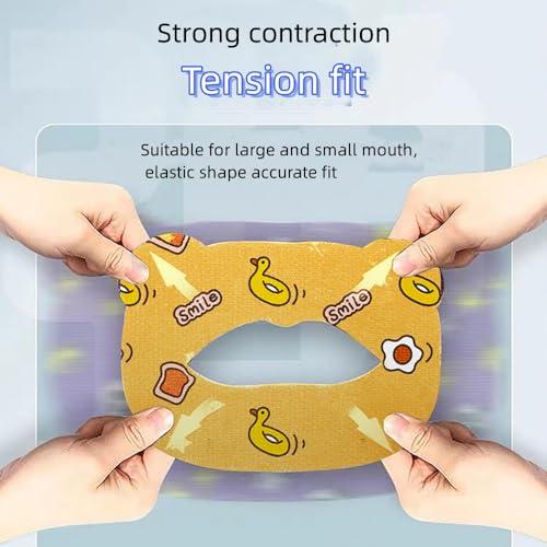 Kofati Anti-Snoring Sticker non-woven fabric Anti-Snoring Sticker Mouth Correction Sticker Mouth Tape for Sleeping,Kids Sleep Strips, Mouth Strips for Sleeping,for Children Adult Night Sleep(30 pcs)