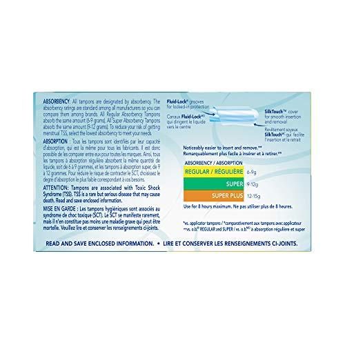 o.b. o.b. Pro Comfort Applicator Free Digital Tampons, Regular and Super Multi-Pack - 40 Count