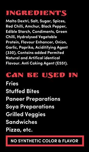 amima's kitchen Amima’s Kitchen Smokey BBQ Seasoning | Barbeque Seasoning | Used in French Fries, Stuffed Bites, Grilled veggies, Sandwiches, Pizza | 100g | No Synthetic Color & Flavour