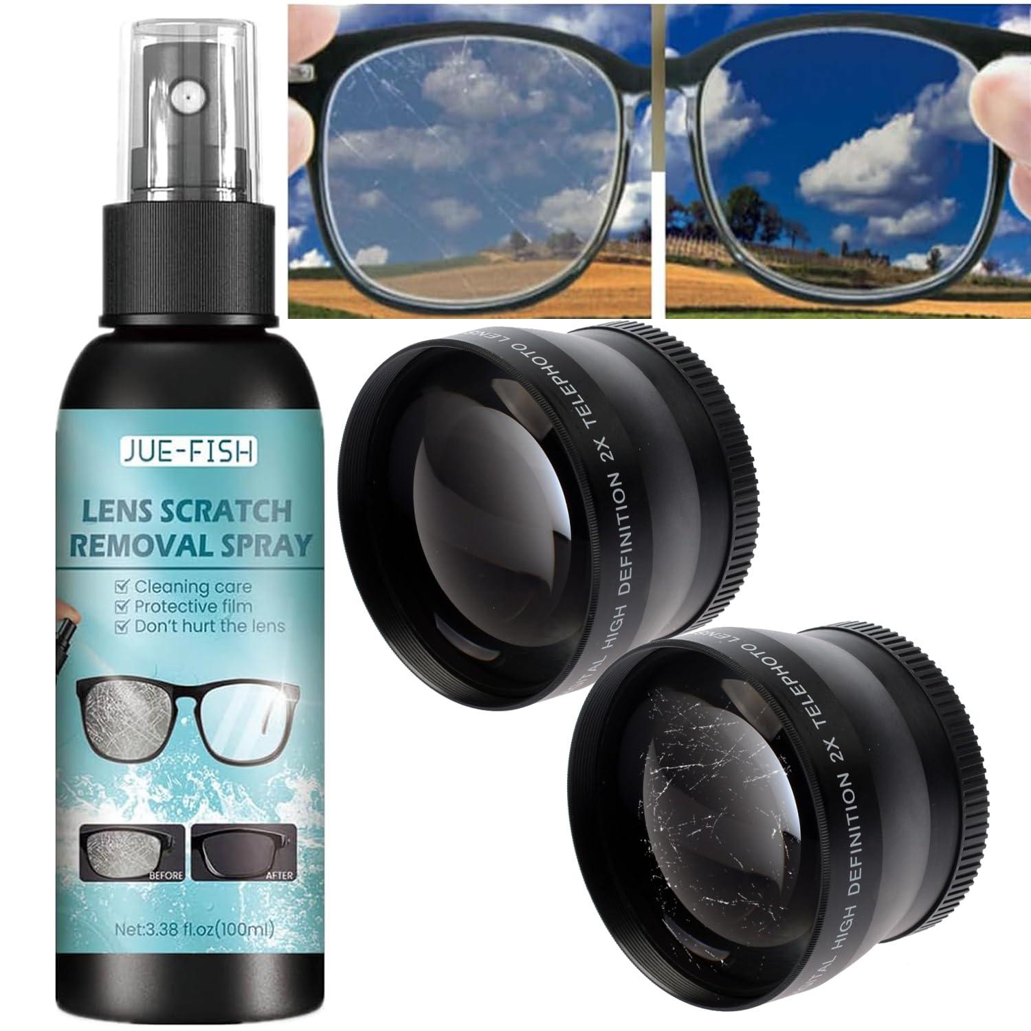 Generic EBIZ HIVE Glass Scratch Remover Scratch Remover For Sunglasses Lens Scratch Remover Camara Lens Scratch Remover Eyeglass Scratch Repair Specs Glass Scratch Remover Eyeglass Spray Glass Cleaner(100ml)