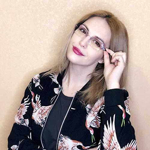 AEC AEC ReadSafe NEO Smart Rimless Reading Eyeglasses With AR BlueBlock Lens (+1.50, Black)